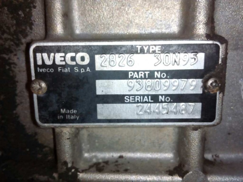 Recambio de caja cambios para iveco daily caja cerrada (1989 =>) 2.5 diesel referencia OEM IAM 282630N95 93809979 2445487