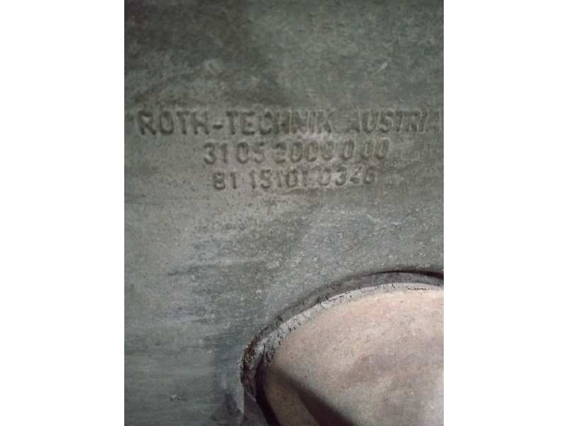 Recambio de silenciador trasero para man tg - a 18.xxx 12.4 diesel referencia OEM IAM 81151010346  