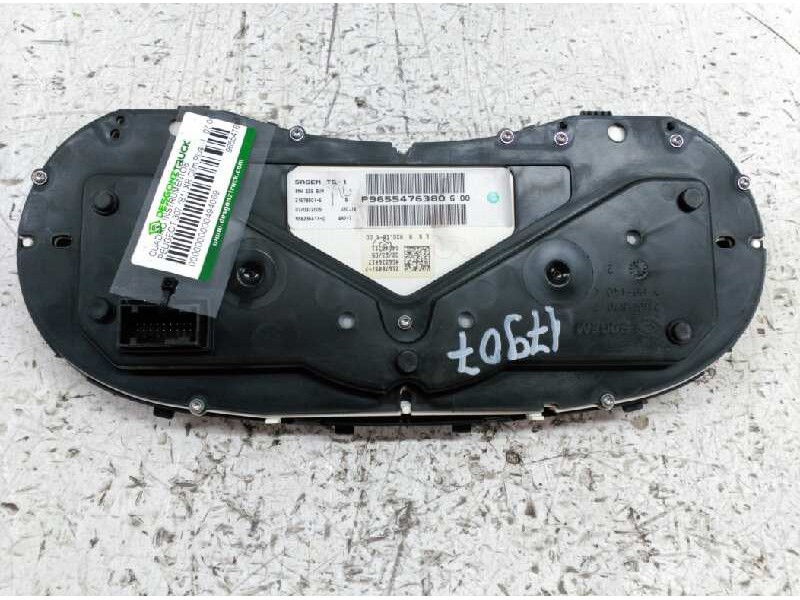 Recambio de cuadro instrumentos para peugeot 307 (s1) xr clim plus referencia OEM IAM 9655476380  