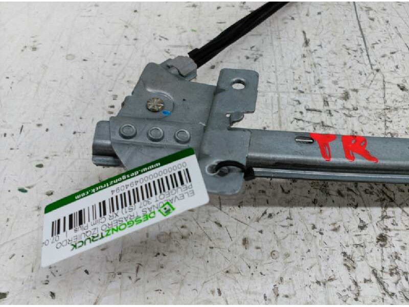 Recambio de elevalunas trasero izquierdo para peugeot 307 (s1) xr clim plus referencia OEM IAM  MANUAL 