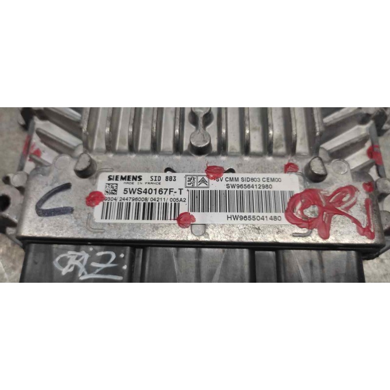 Recambio de centralita motor uce para peugeot 407 st sport pack referencia OEM IAM 9656412980 9655041480 5WS40167FT