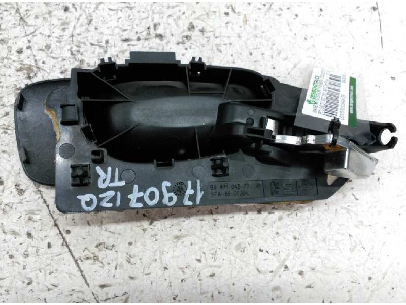 Recambio de maneta interior trasera izquierda para peugeot 307 (s1) xr clim plus referencia OEM IAM 9643604577  