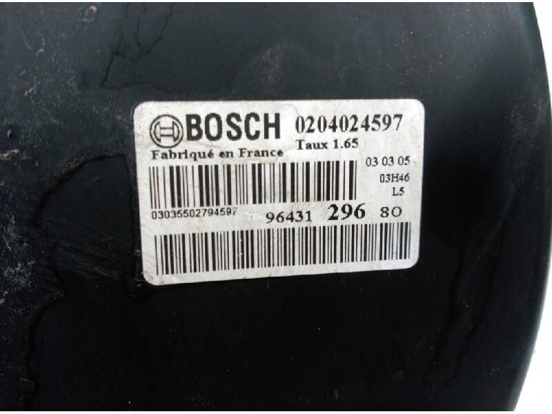 Recambio de servofreno para peugeot 307 (s1) xr clim plus referencia OEM IAM 96431296 0204024597 