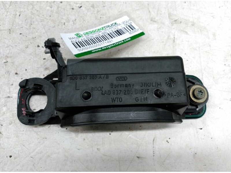 Recambio de maneta exterior delantera izquierda para audi a4 berlina (b5) 1.9 tdi referencia OEM IAM 8D0837205D  