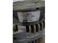 Recambio de alternador para man tg - a 18.xxx fg / bb   (e3/e4) l referencia OEM IAM 512610419265 0986042593 28V/100A 2