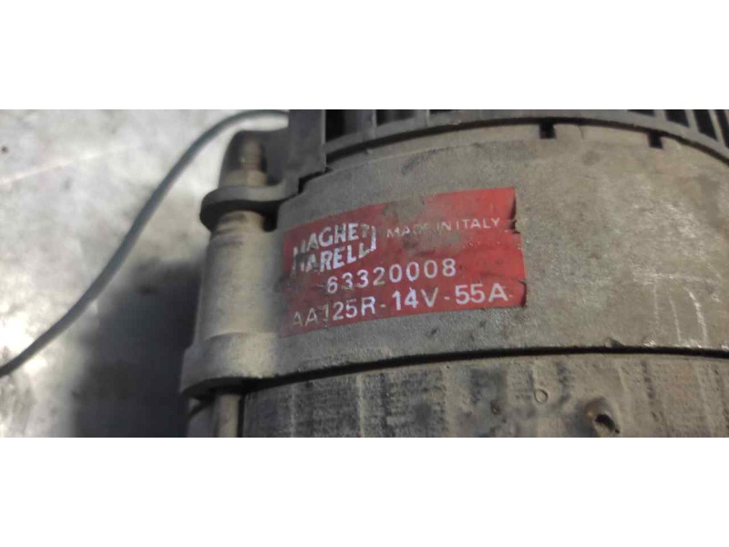Recambio de alternador para seat ibiza gl referencia OEM IAM 63320008 AA125E-14-55A MAGNETI MARELLI