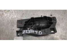 Recambio de maneta interior trasera derecha para peugeot 407 st sport pack referencia OEM IAM 96526177VD   2