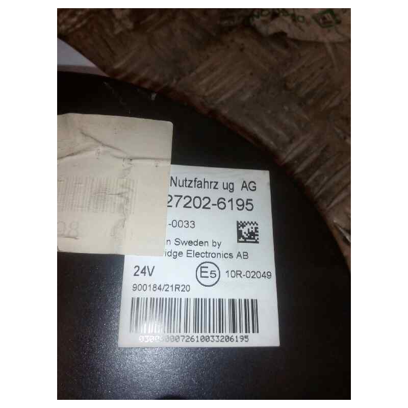 Recambio de cuadro instrumentos para man tg - a 18.xxx fg / bb   (e3/e4) xlx referencia OEM IAM 81272026195  