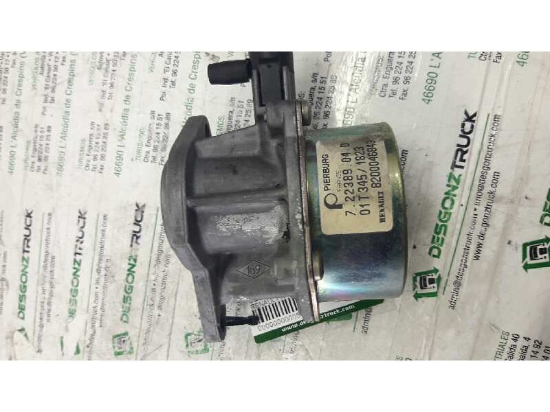 Recambio de depresor freno / bomba vacio para renault kangoo (f/kc0) alize referencia OEM IAM 8200046843  