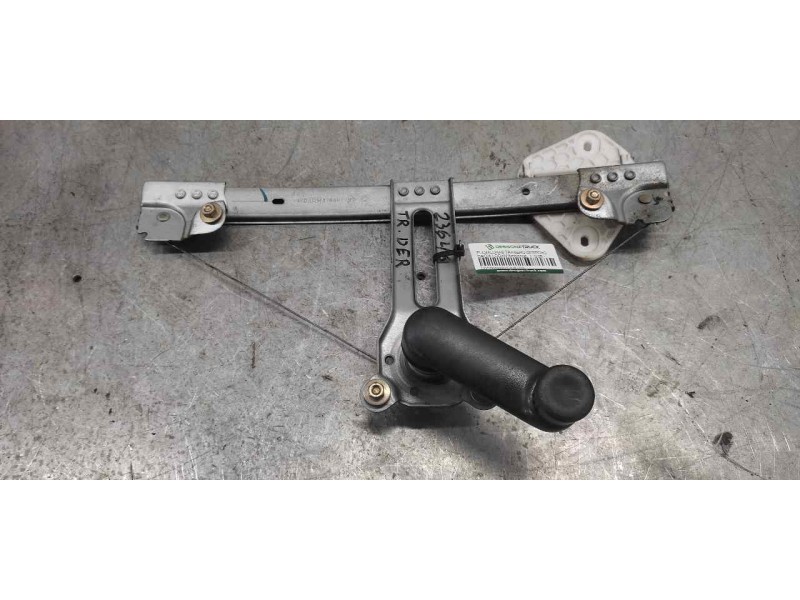 Recambio de elevalunas trasero derecho para dacia logan ambiance referencia OEM IAM   MANUAL