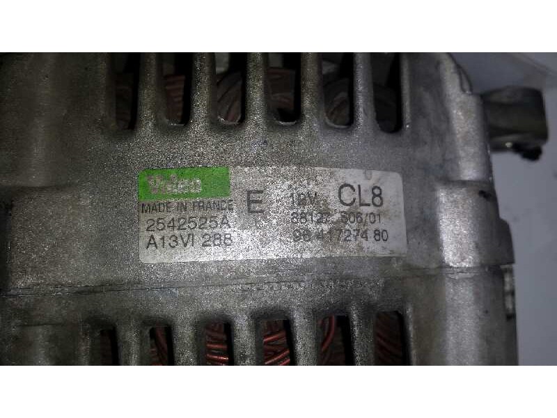 Recambio de alternador para peugeot 106 (s2) 1.1 referencia OEM IAM 2542525A  