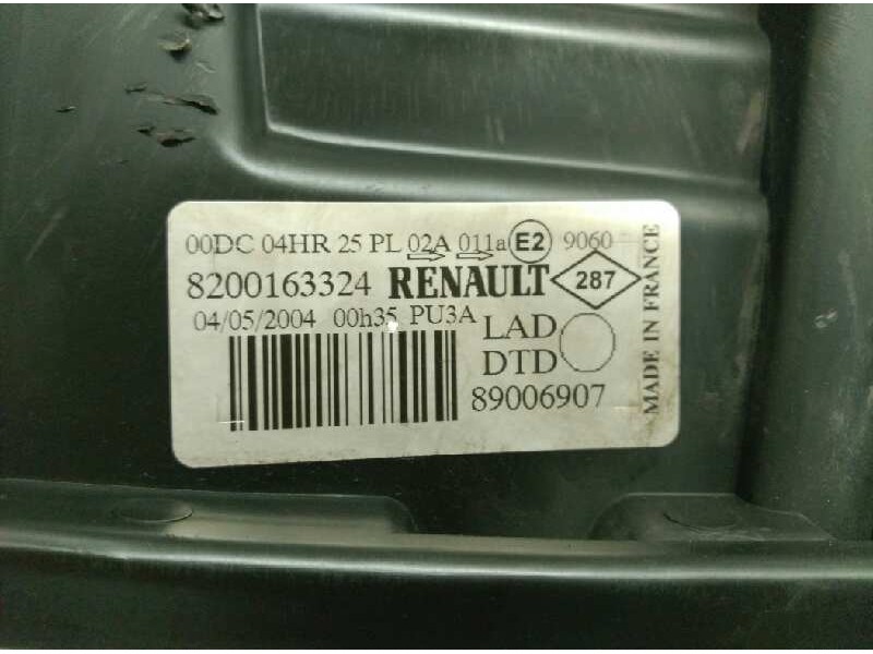 Recambio de faro derecho para renault laguna ii (bg0) authentique referencia OEM IAM 8200163324  
