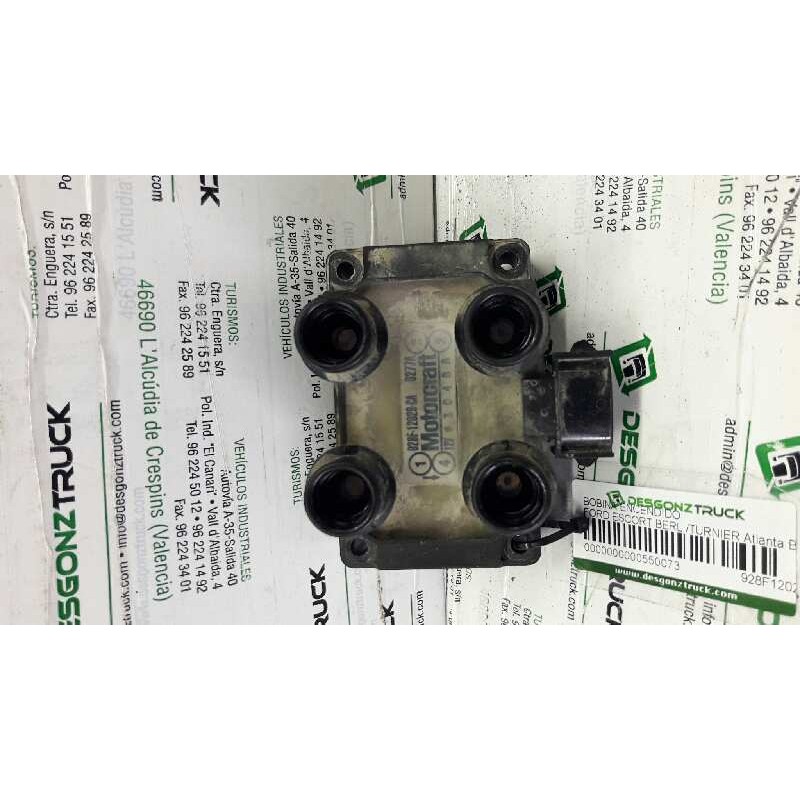 Recambio de bobina encendido para ford escort berl./turnier atlanta berlina referencia OEM IAM 928F12020CA  