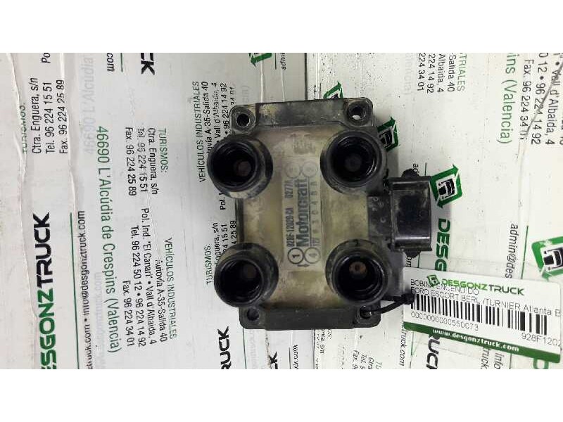 Recambio de bobina encendido para ford escort berl./turnier atlanta berlina referencia OEM IAM 928F12020CA  