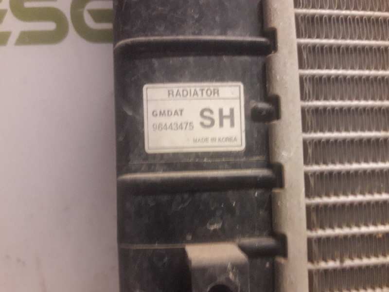 Recambio de radiador agua para chevrolet kalos 1.2 s (d/a) referencia OEM IAM 96443475  