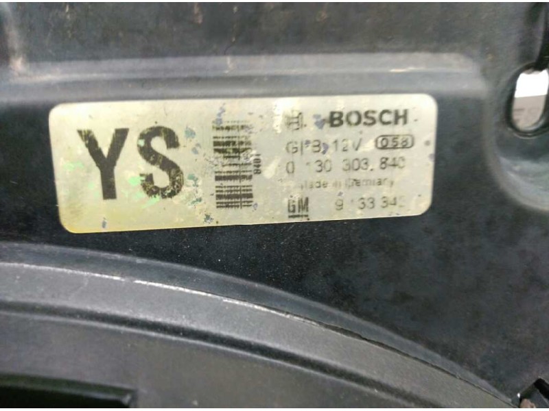 Recambio de electroventilador para opel zafira a blue line referencia OEM IAM 0130303840 1341344 9133342