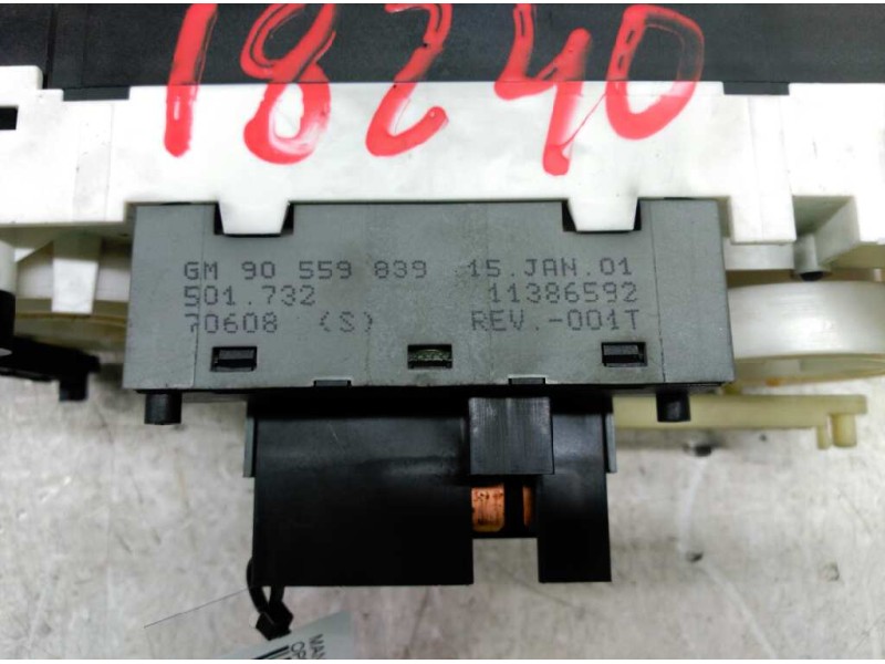 Recambio de mando calefaccion / aire acondicionado para opel zafira a blue line referencia OEM IAM 90559839 1822021 