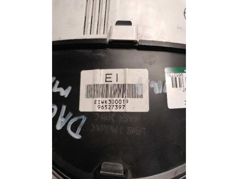 Recambio de cuadro instrumentos para daewoo matiz 0.8 cat referencia OEM IAM 96527397  