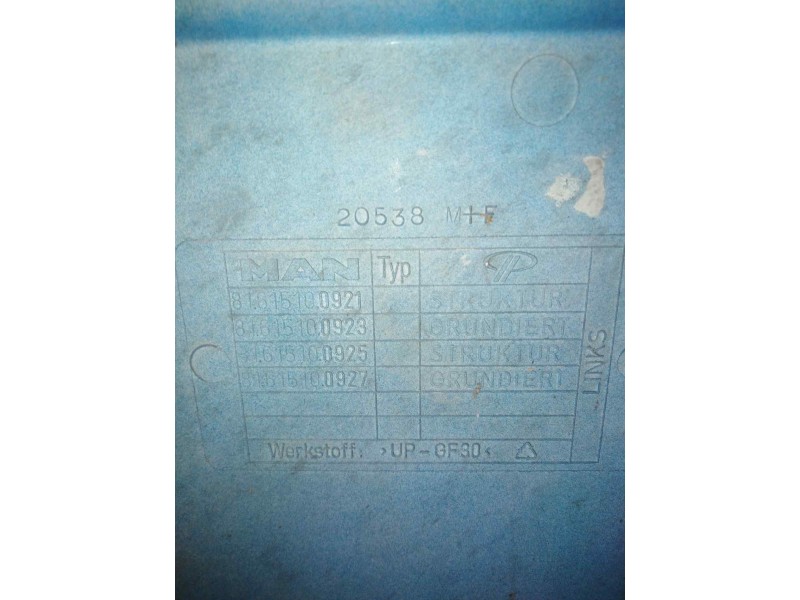 Recambio de paso rueda izquierdo para man tgx 18.xxx 12.4 diesel referencia OEM IAM   