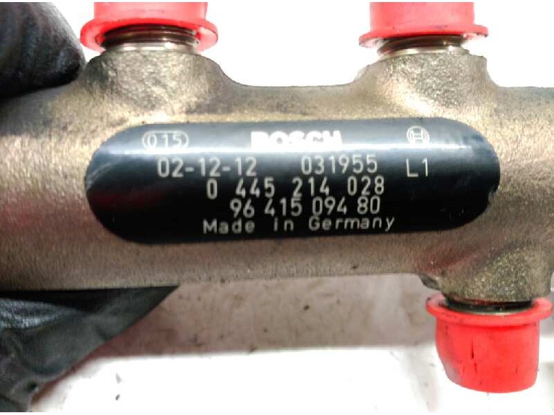 Recambio de rampa inyectora para citroën xsara berlina 1.4 hdi referencia OEM IAM 9641509480 0445214028 