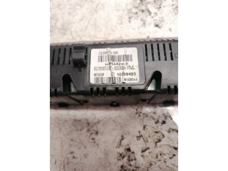 Recambio de pantalla multifuncion para peugeot 207 rc referencia OEM IAM 9664644280 NS339493 12 PINS