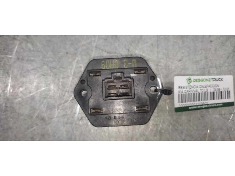 Recambio de resistencia calefaccion para kia carnival td ls referencia OEM IAM   4 PINS