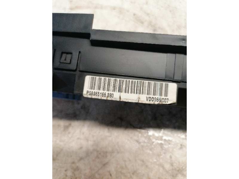 Recambio de cuadro instrumentos para citroën xsara picasso 2.0 hdi satisfaction ii referencia OEM IAM 965166880 VD0966007 965166