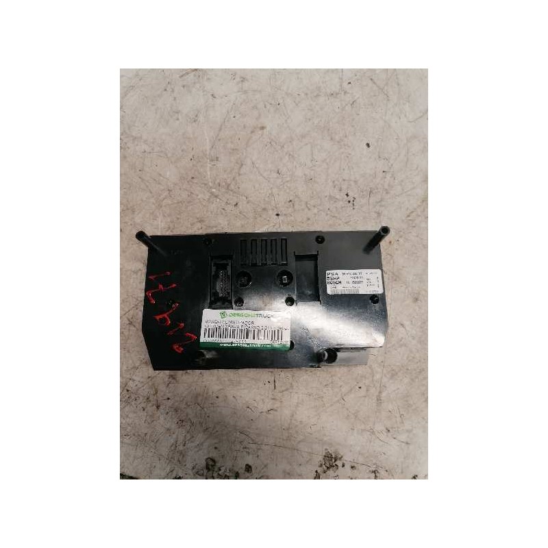 Recambio de mando climatizador para citroën xsara picasso 2.0 hdi satisfaction ii referencia OEM IAM 96514030XT F011500007 