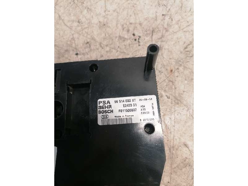 Recambio de mando climatizador para citroën xsara picasso 2.0 hdi satisfaction ii referencia OEM IAM 96514030XT F011500007 