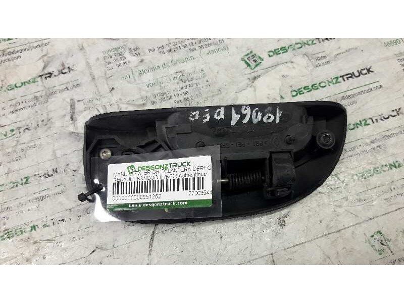 Recambio de maneta exterior delantera derecha para renault kangoo (f/kc0) authentique referencia OEM IAM 7700354479  
