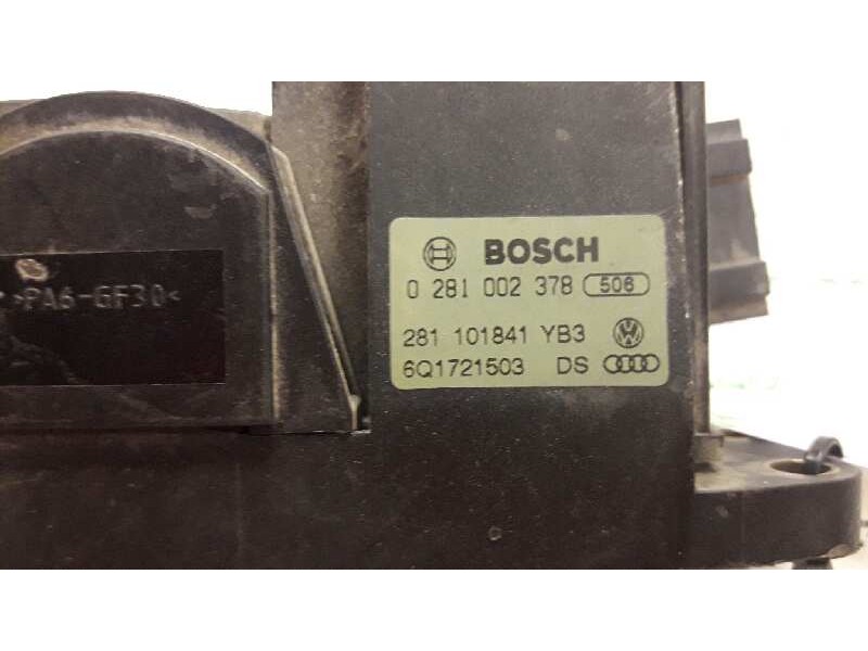 Recambio de potenciometro pedal para seat ibiza (6l1) cool referencia OEM IAM 6Q1721503  
