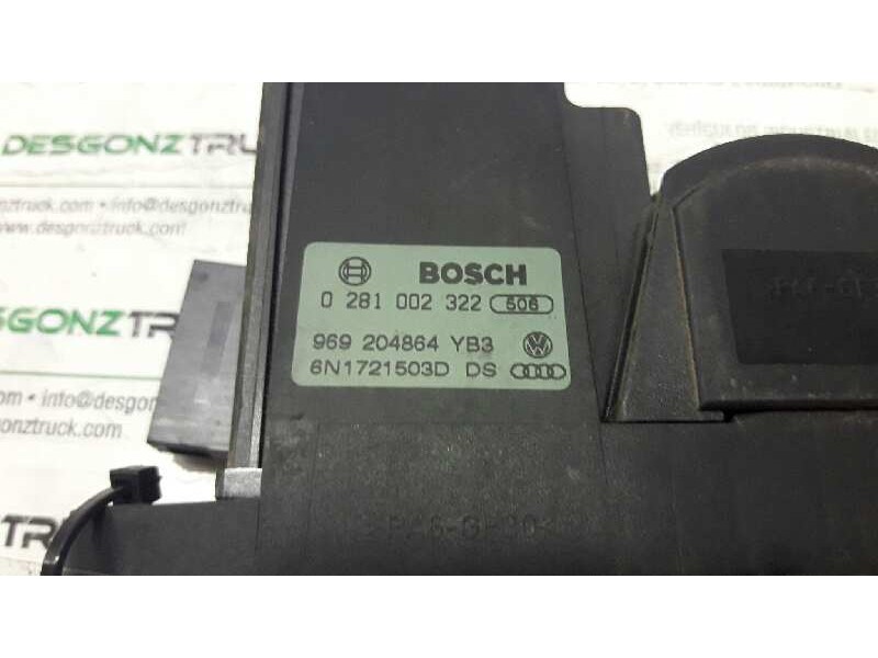 Recambio de potenciometro pedal para volkswagen polo (9n1) soho referencia OEM IAM 6N1721503D  
