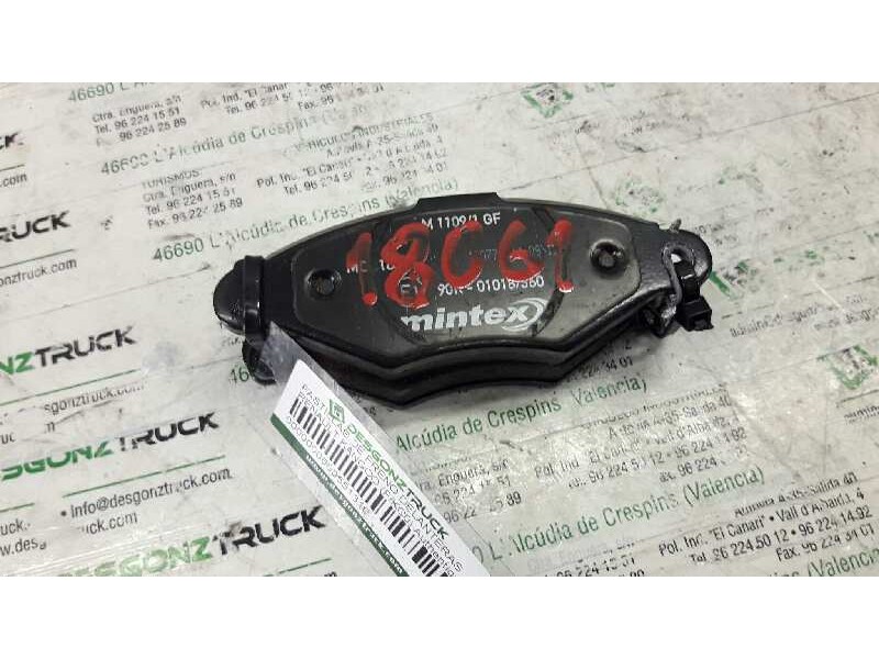 Recambio de pastillas de freno delanteras para renault kangoo (f/kc0) authentique referencia OEM IAM   