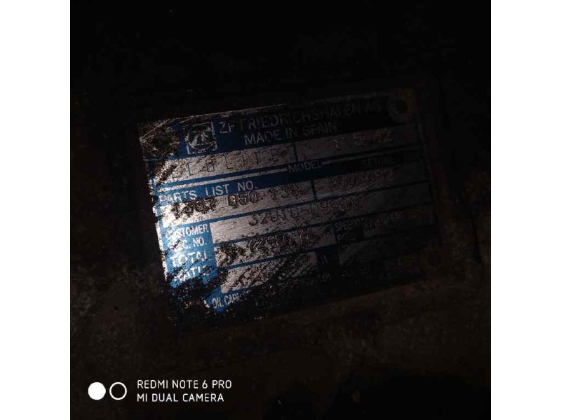 Recambio de caja cambios para nissan trucks atleon 165 referencia OEM IAM S542 1307050138 32010D9204