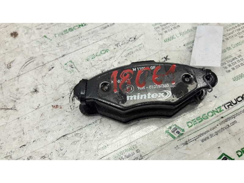 Recambio de pastillas de freno delanteras para renault kangoo (f/kc0) authentique referencia OEM IAM   