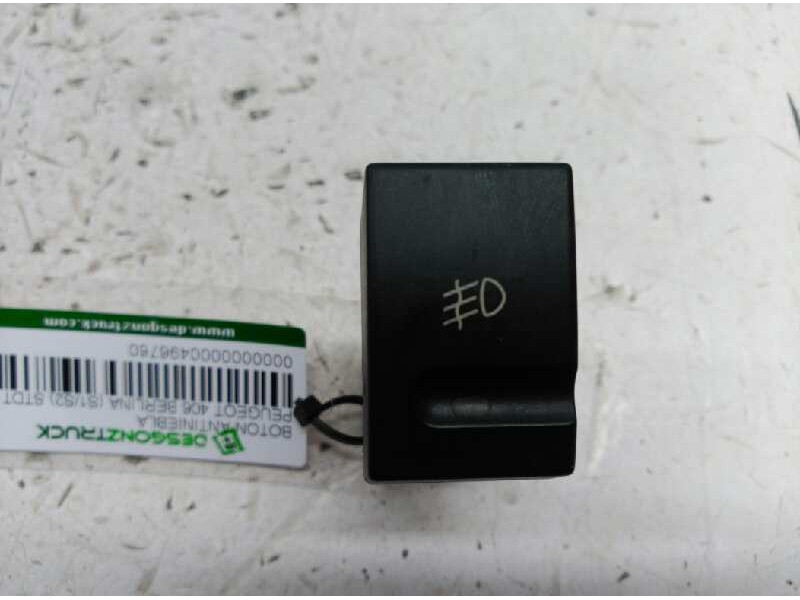 Recambio de boton antiniebla para peugeot 406 berlina (s1/s2) stdt referencia OEM IAM   