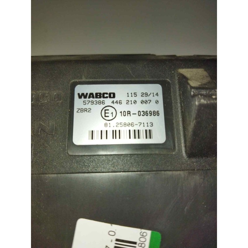 Recambio de modulo electronico para man tgx 18.xxx 12.4 diesel referencia OEM IAM 81258067113 4462100070 CENTRALITA ZBR2