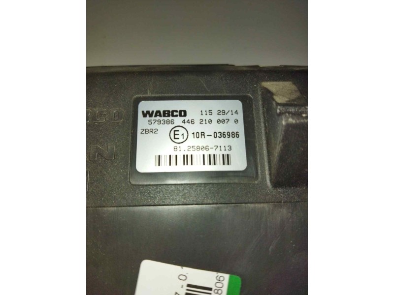 Recambio de modulo electronico para man tgx 18.xxx 12.4 diesel referencia OEM IAM 81258067113 4462100070 CENTRALITA ZBR2