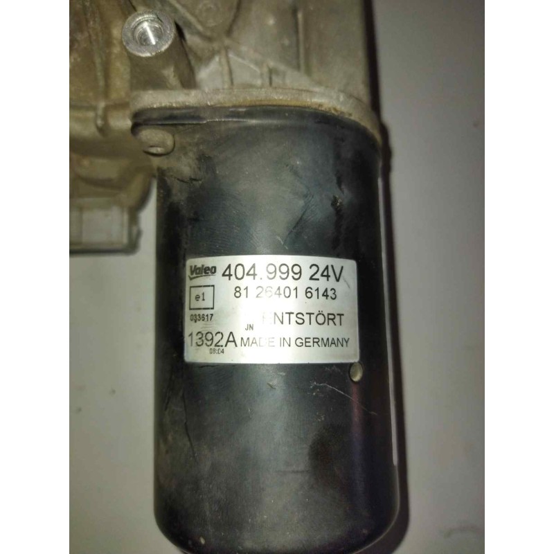 Recambio de motor limpia delantero para man tgx 18.xxx 12.4 diesel referencia OEM IAM 81264016143 404999 