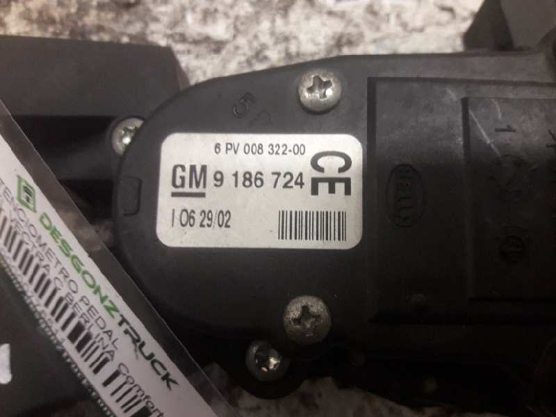 Recambio de potenciometro pedal para opel vectra c berlina comfort referencia OEM IAM 9186724CE 6PV007832200 6 PINS