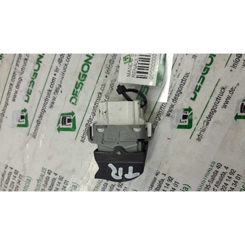Recambio de mando elevalunas trasero izquierdo para renault megane ii berlina 5p confort authentique referencia OEM IAM   
