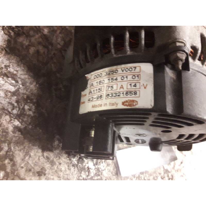 Recambio de alternador para smart fortwo coupe basis (66kw) (453.344) referencia OEM IAM A1601540101 0003250V007 