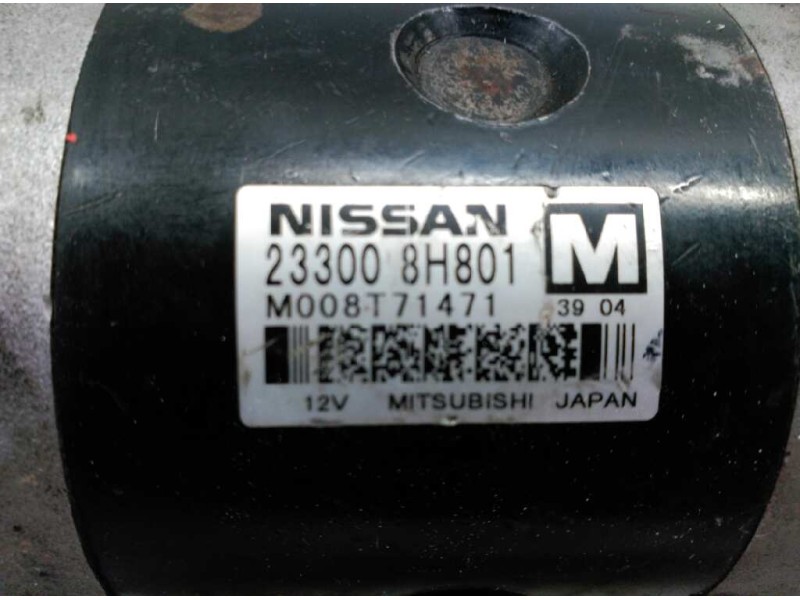 Recambio de motor arranque para nissan primera berlina (p12) acenta referencia OEM IAM 233008H801 M008T71471 12 DIENTES