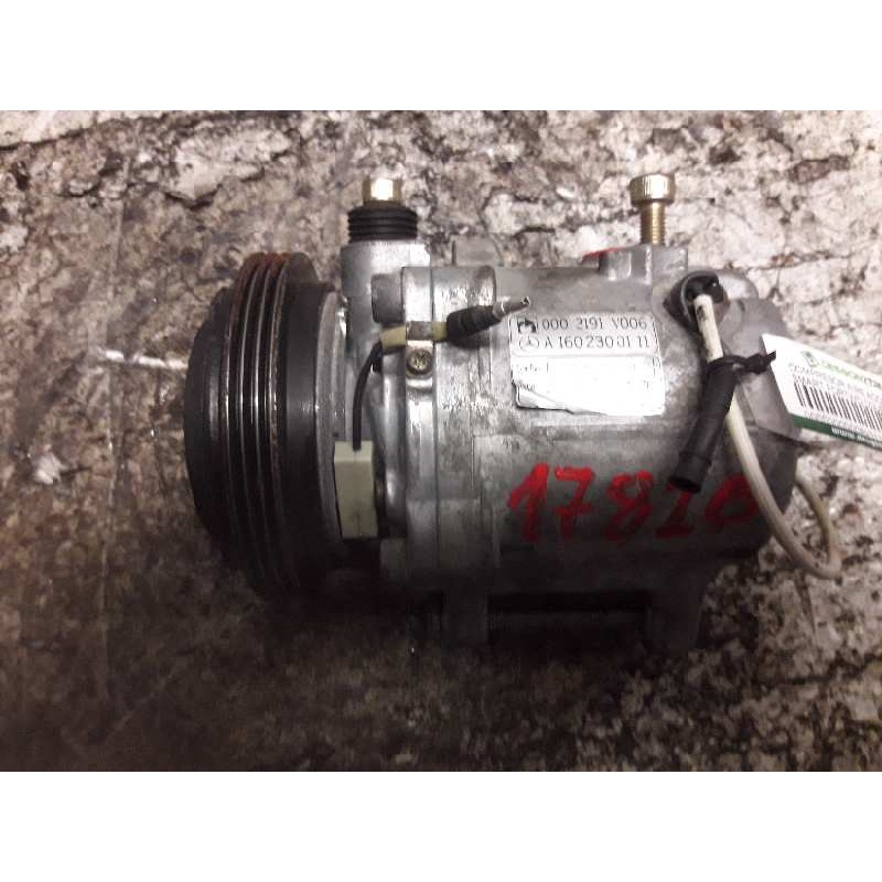 Recambio de compresor aire acondicionado para smart fortwo coupe basis (66kw) (453.344) referencia OEM IAM A1602300111 0003191V0