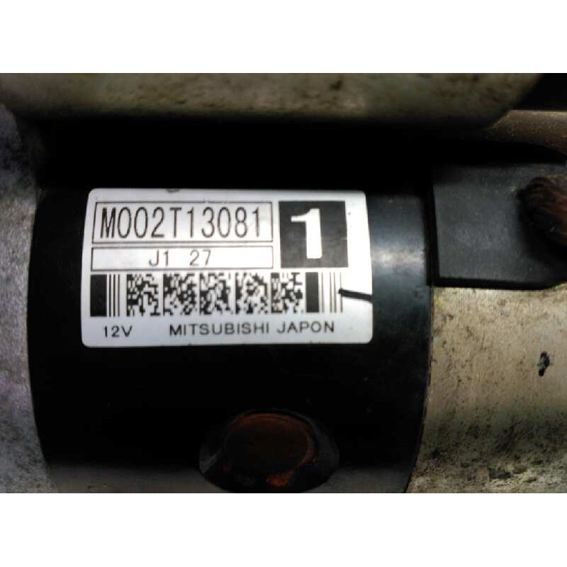 Recambio de motor arranque para citroën saxo 1.4 exclusive referencia OEM IAM M002T13081 MITSUBHISI 9 DIENTES