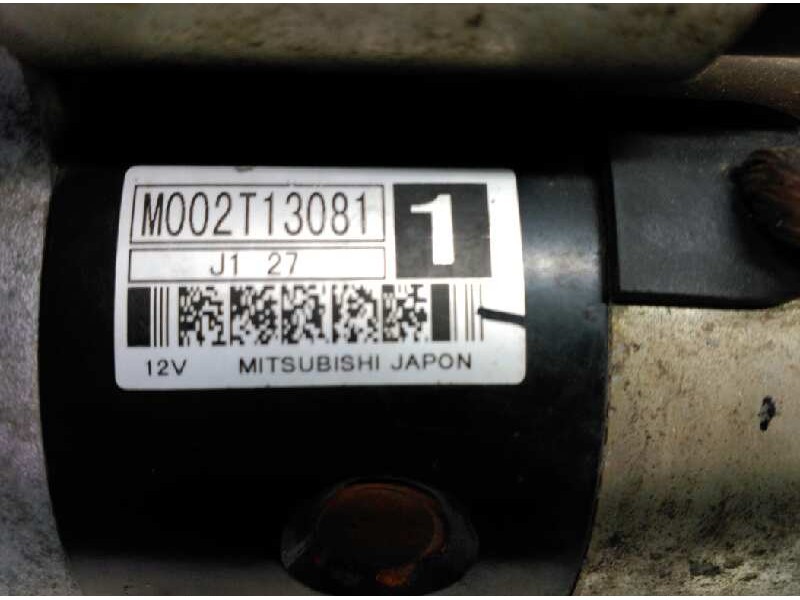 Recambio de motor arranque para citroën saxo 1.4 exclusive referencia OEM IAM M002T13081 MITSUBHISI 9 DIENTES