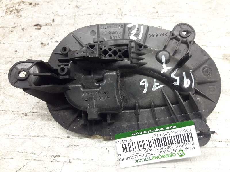 Recambio de maneta interior trasera izquierda para peugeot 406 berlina (s1/s2) st referencia OEM IAM 9642248777  