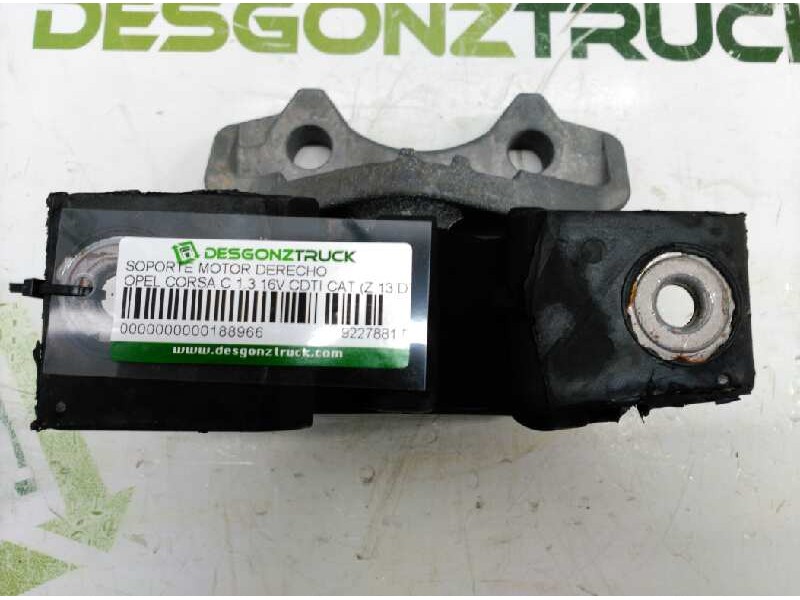 Recambio de soporte motor derecho para opel corsa c blue line referencia OEM IAM   