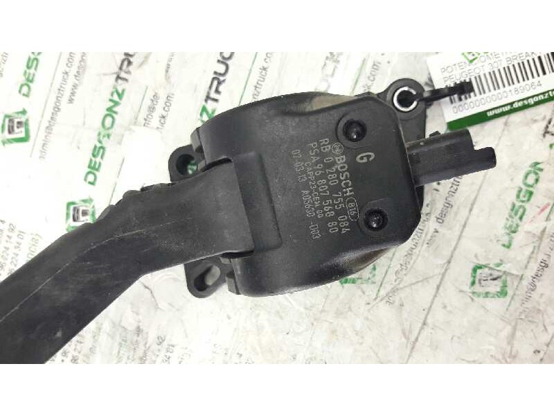Recambio de potenciometro pedal para peugeot 307 break / sw (s1) 1.6 16v hdi referencia OEM IAM F00C3E2080  