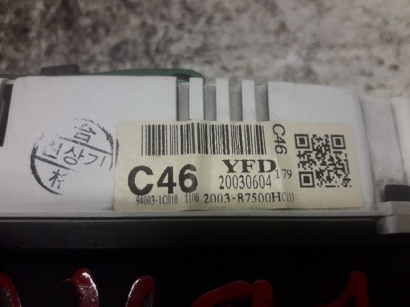 Recambio de cuadro instrumentos para hyundai getz (tb) 1.1 básico referencia OEM IAM 940031C010 200387500HC111 20030604